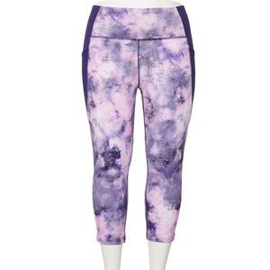 Tek Gear High Waist Purple Capri Leggings 3X